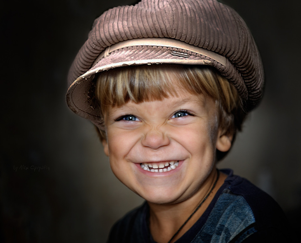 Smile Of The Little Boy Portrait Photos